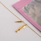18K Gold-Plated Pendant Necklace