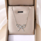 Bowknot Pendant Necklace