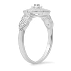 Sterling Silver Vintage Floral Ring
