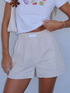 Elastic Waist Shorts