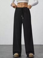 Relaxed Fit Drawstring Pants
