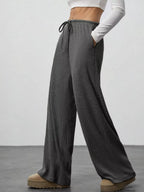 Relaxed Fit Drawstring Pants