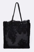 Lace Fabrice Cleared Structure Tote
