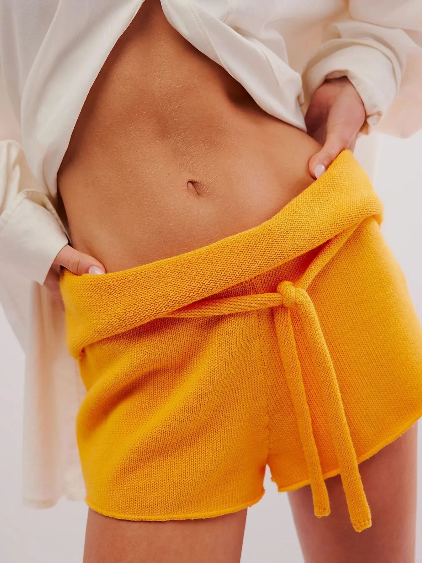 Tied Casual Shorts
