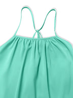 Sleeveless Flowy Mini Dress