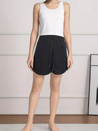 Casual Drawstring High Waist Shorts