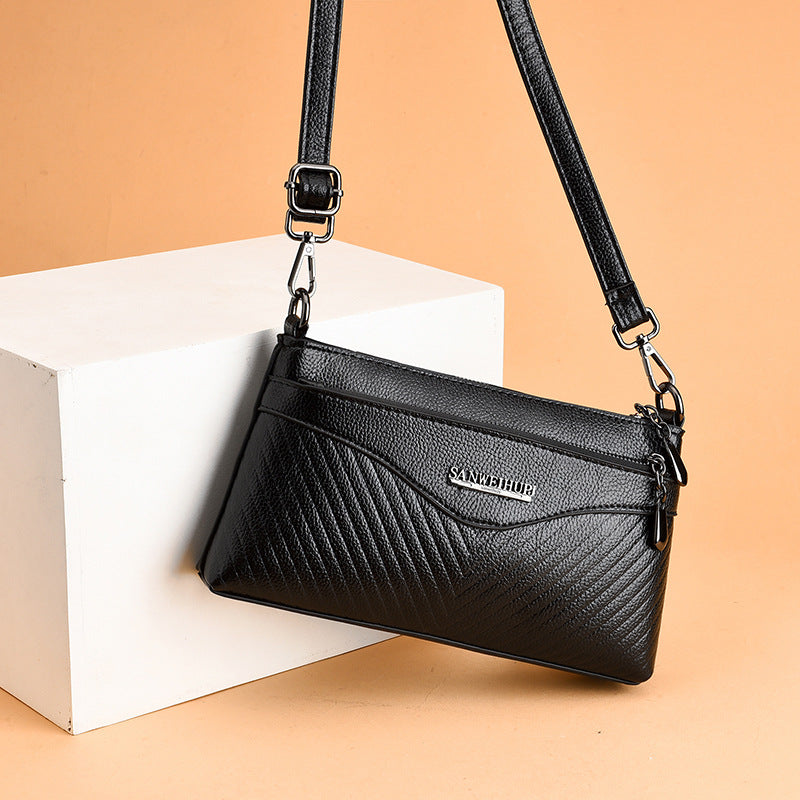 Soft Leather Crossbody Shoulder Bag Women
