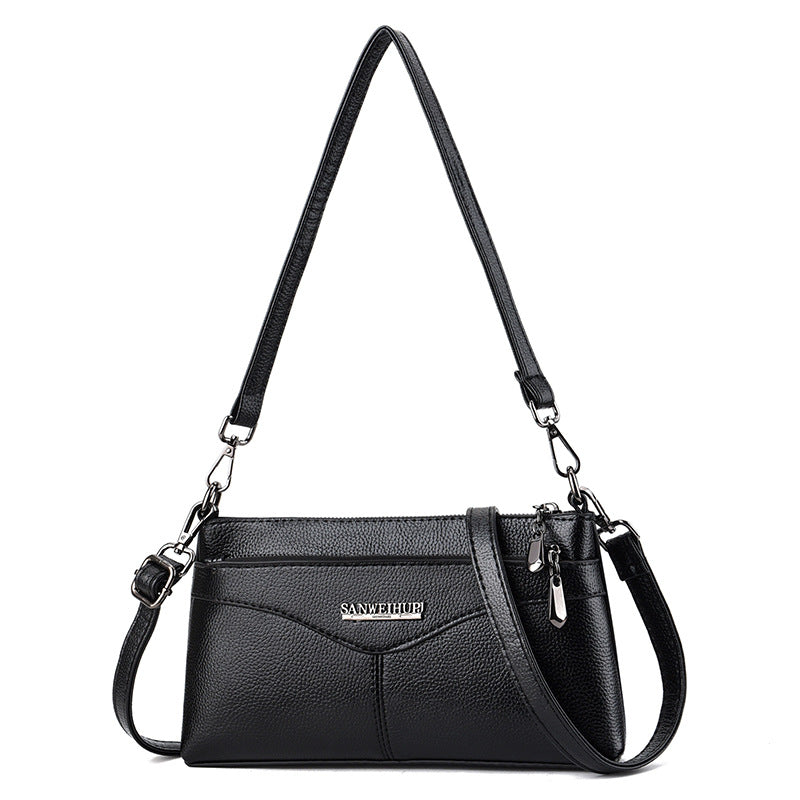 Soft Leather Crossbody Shoulder Bag Women