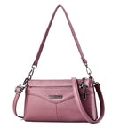 Soft Leather Crossbody Shoulder Bag Women