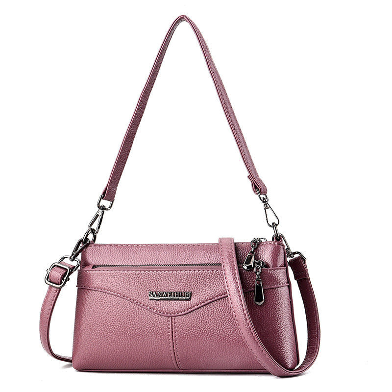 Soft Leather Crossbody Shoulder Bag Women
