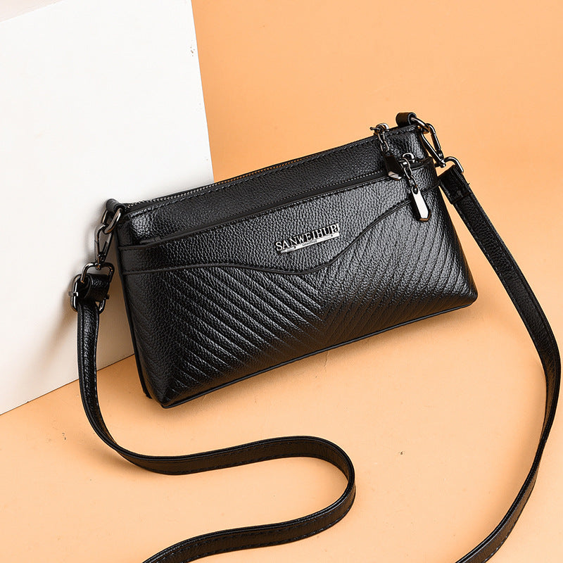 Soft Leather Crossbody Shoulder Bag Women