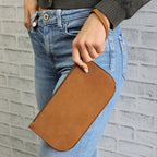 Faux Suede Wristlet-Perfect match to the Taylor Tote!