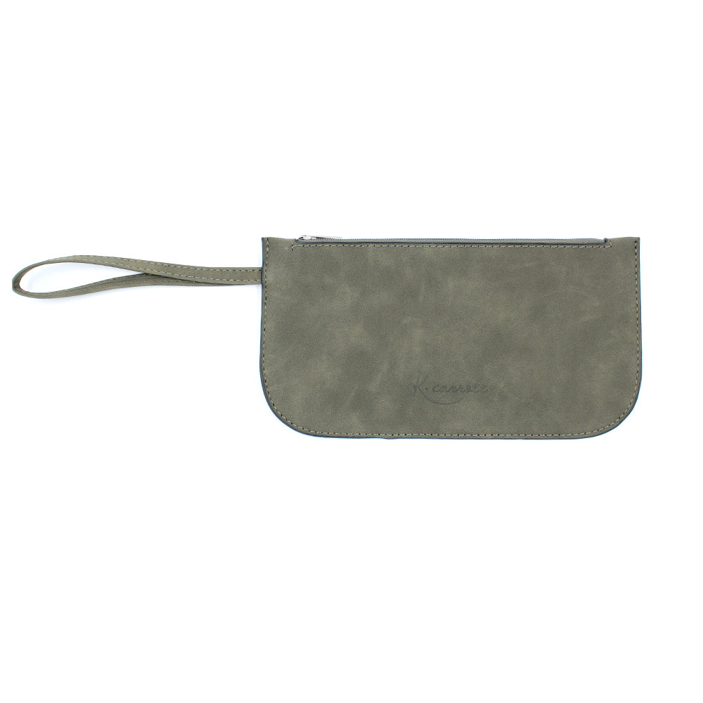 Faux Suede Wristlet-Perfect match to the Taylor Tote!
