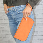 Faux Suede Wristlet-Perfect match to the Taylor Tote!