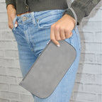 Faux Suede Wristlet-Perfect match to the Taylor Tote!