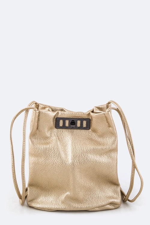 Double Strap Shoulder Swing Bag