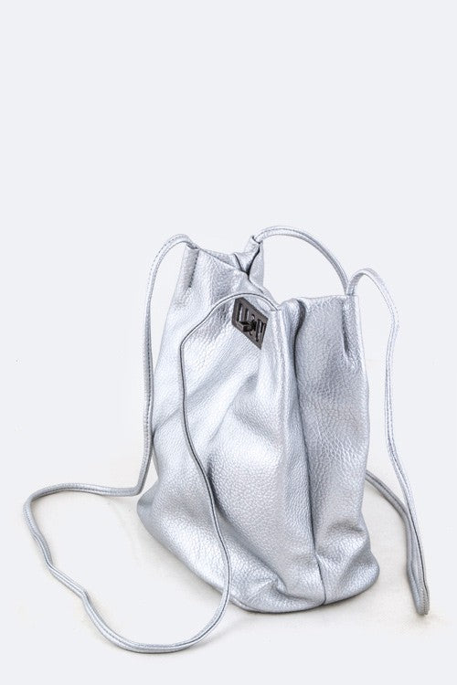 Double Strap Shoulder Swing Bag