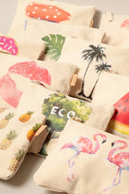 Cotton Canvas Eco Pouch Bags