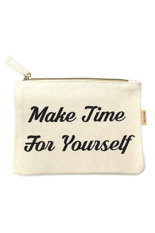 Cotton Canvas Eco Pouch Bags