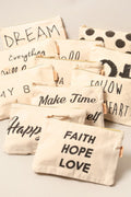 Cotton Canvas Eco Pouch Bags