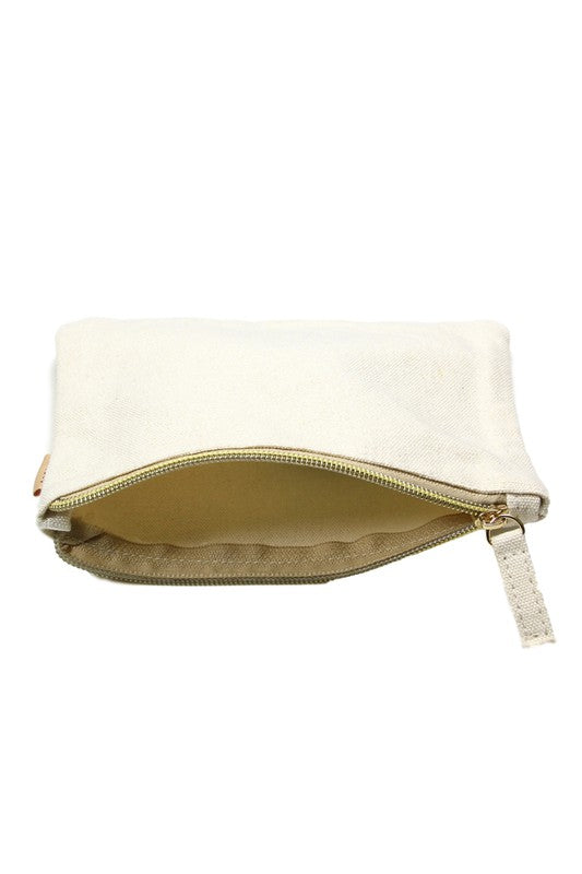 Cotton Canvas Eco Pouch Bags