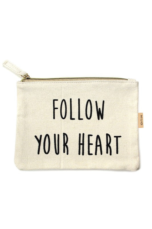 Cotton Canvas Eco Pouch Bags