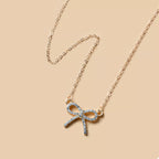 Bowknot Pendant Necklace
