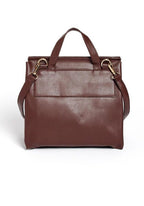 PU LEATHER ONE TONE BACKPACK