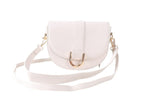 PU LEATHER MODERN SADDLE BAG
