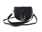 PU LEATHER MODERN SADDLE BAG