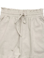 Frill Drawstring Shorts