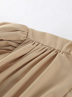 Puff Sleeve Cropped Jacket