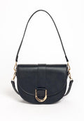 PU LEATHER MODERN SADDLE BAG