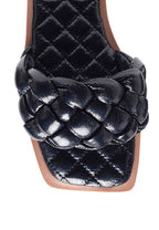 Quilted Woven Slides