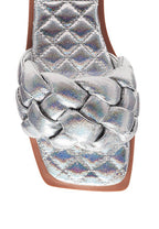 Quilted Woven Slides
