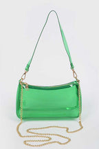Transparent Clear Convertible Shoulder Bag