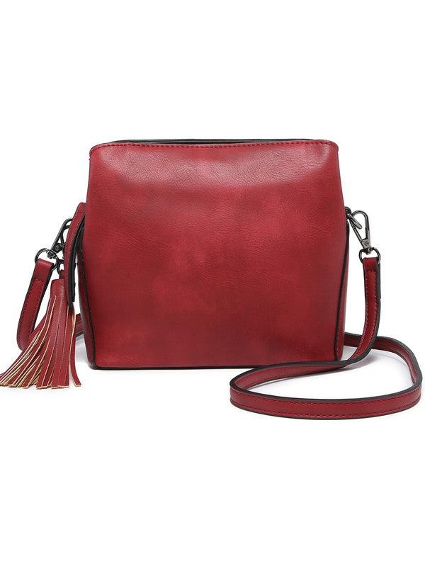 Small Crossbody Bag Triple Multipockets