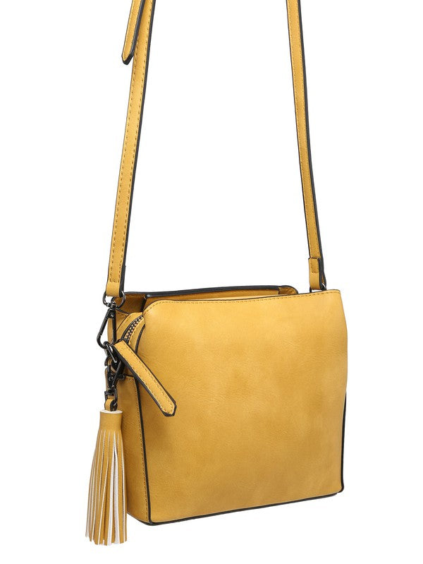 Small Crossbody Bag Triple Multipockets