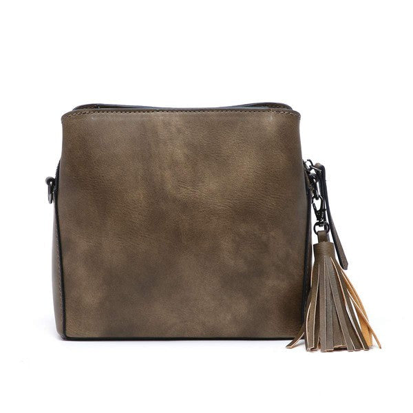 Small Crossbody Bag Triple Multipockets