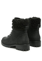 Lace up Fur Ankle Boot