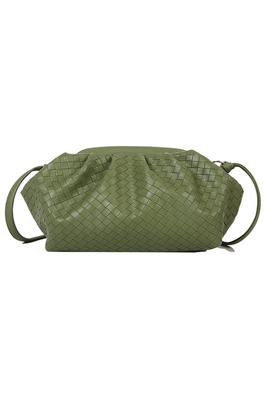 Woven Crossbody Handbag