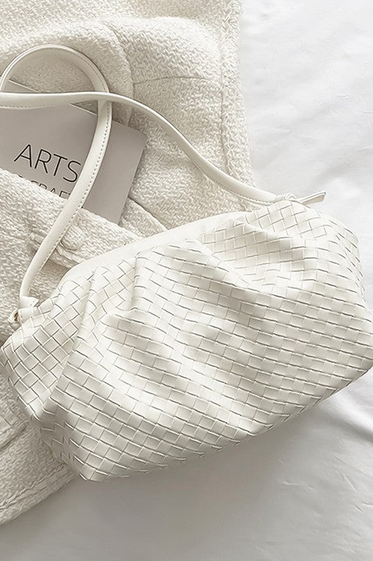 Woven Crossbody Handbag