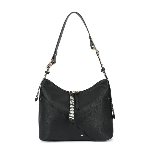 10 5W X 10H X 4 75D Zipper Closure Back Zip Pocket Four Protective Feet At Base Inside Lining with 2 Open Pocket