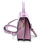 Animal Print Ring Tassel Flap Crossbody Satchel