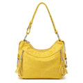 Purses Hobo Bags For Women Washed Vegan Leather Shoulder Bag Ladies Crossbody Bag For Women
