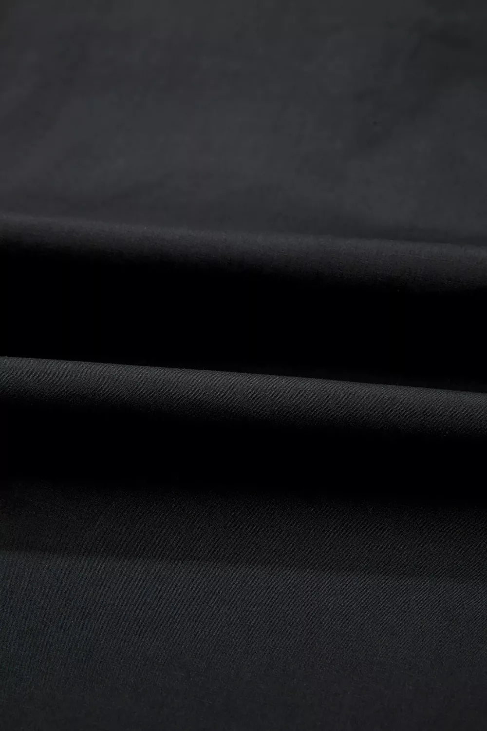 Short Puff Sleeve Contrast Embroidered Detail V Neck Blouse