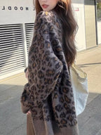 Leopard Button Up Cardigan