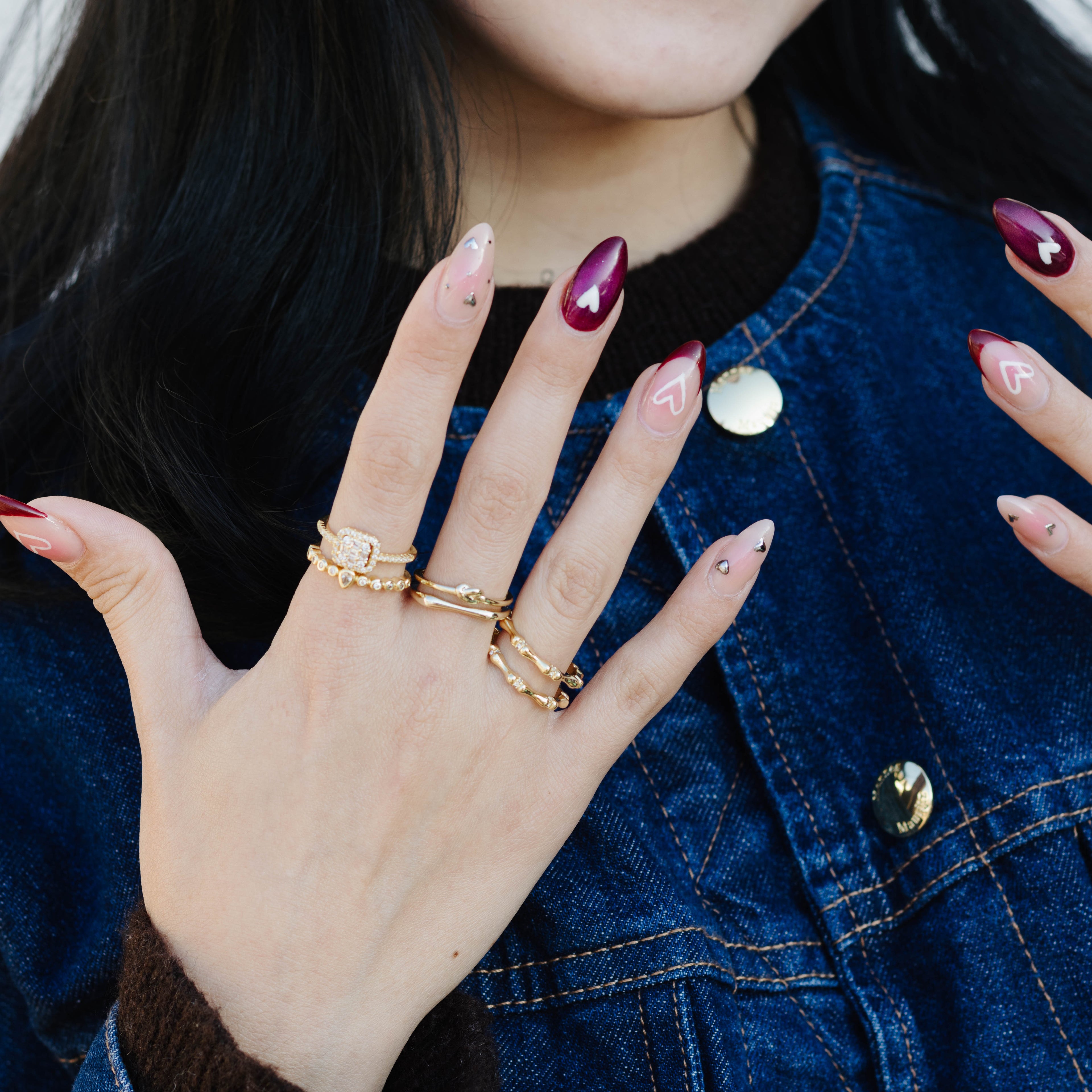 Regal Radiance Ring Set