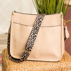 Crossbody Handbag Purse Leopard Animal Strap