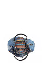 Nicole Lee USA Bosque De Amor Denim Boston Bag
